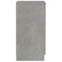 Mueble zapatero madera contrachapada gris hormigón 30x35x70 cm en Armarios y almacenamiento | Comprar online en Foru.es