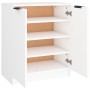 Mueble zapatero de madera contrachapada blanco 59x35x70 cm en Armarios y almacenamiento | Comprar online en Foru.es
