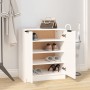 Mueble zapatero de madera contrachapada blanco 59x35x70 cm en Armarios y almacenamiento | Comprar online en Foru.es