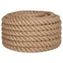 Cuerda de yute 5 m de longitud y 40 mm de grosor de vidaXL, Sogas y cuerdas metálicas - Ref: Foro24-153775, Precio: 39,71 €, ...