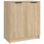Mueble zapatero madera contrachapada roble sonoma 59x35x70 cm en Armarios y almacenamiento | Comprar online en Foru.es