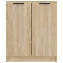 Mueble zapatero madera contrachapada roble sonoma 59x35x70 cm en Armarios y almacenamiento | Comprar online en Foru.es