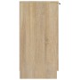 Mueble zapatero madera contrachapada roble sonoma 59x35x70 cm en Armarios y almacenamiento | Comprar online en Foru.es
