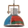 Lámpara colgante industrial multicolor E27 25 W 40 cm de vidaXL, Lámparas - Ref: Foro24-344395, Precio: 93,18 €, Descuento: %