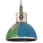 Lámpara colgante industrial multicolor E27 25 W 40 cm de vidaXL, Lámparas - Ref: Foro24-344395, Precio: 93,18 €, Descuento: %