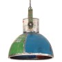 Lámpara colgante industrial multicolor E27 25 W 40 cm de vidaXL, Lámparas - Ref: Foro24-344395, Precio: 99,15 €, Descuento: %