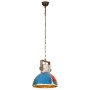Lámpara colgante industrial multicolor E27 25 W 40 cm de vidaXL, Lámparas - Ref: Foro24-344395, Precio: 99,15 €, Descuento: %