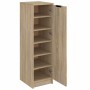 Mueble zapatero madera contrachapada roble Sonoma 30x35x100 cm en Armarios y almacenamiento | Comprar online en Foru.es