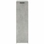 Mueble zapatero madera contrachapada gris hormigón 30x35x100 cm en Armarios y almacenamiento | Comprar online en Foru.es