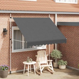 Toldo retráctil de operación manual antracita 250 cm en Toldos | Comprar online en Foru.es