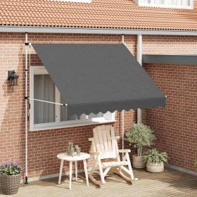Toldo retráctil de operación manual antracita 250 cm en Toldos | Comprar online en Foru.es