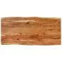 Mesa de comedor madera maciza de acacia 110x50x76 cm de vidaXL, Mesas de cocina y de comedor - Ref: Foro24-350293, Precio: 19...