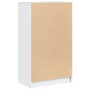 Mueble zapatero madera contrachapada blanco brillo 59x35x100,5 cm en Armarios y almacenamiento | Comprar online en Foru.es