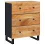 Aparador de madera maciza de acacia 60x33x75 cm de vidaXL, Aparadores - Ref: Foro24-345230, Precio: 191,60 €, Descuento: %