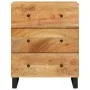 Aparador de madera maciza de acacia 60x33x75 cm de vidaXL, Aparadores - Ref: Foro24-345230, Precio: 187,24 €, Descuento: %