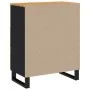 Aparador de madera maciza de acacia 60x33x75 cm de vidaXL, Aparadores - Ref: Foro24-345230, Precio: 187,24 €, Descuento: %