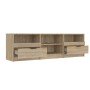 Mueble de TV madera contrachapada roble Sonoma 150x33,5x45 cm en Muebles TV | Comprar online en Foru.es