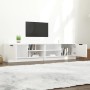 Mueble para TV 2 pzas madera contrachapada blanco 80x35x36,5 cm en Muebles TV | Comprar online en Foru.es