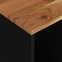 Mesa auxiliar madera maciza acacia y contrachapada 40x31x46 cm de vidaXL, Mesitas de noche - Ref: Foro24-350645, Precio: 53,5...