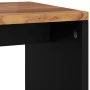 Mesa auxiliar madera maciza acacia y contrachapada 40x31x46 cm de vidaXL, Mesitas de noche - Ref: Foro24-350645, Precio: 53,5...
