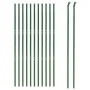 Grüner Zaun aus verzinktem Stahldraht 1,8 x 25 m von vidaXL, Zaunpaneele - Ref: Foro24-154093, Preis: 211,68 €, Rabatt: %