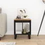Mesa auxiliar madera reciclada y contrachapada 40x31x46 cm de vidaXL, Mesitas de noche - Ref: Foro24-350646, Precio: 47,42 €,...