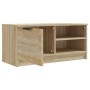 Mueble de TV madera contrachapada roble Sonoma 80x35x36,5 cm en Muebles TV | Comprar online en Foru.es