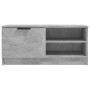 Mueble de TV madera contrachapada gris hormigón 80x35x36,5 cm en Muebles TV | Comprar online en Foru.es