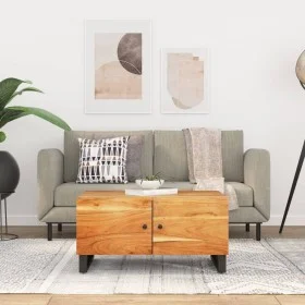 Solid acacia wood and plywood coffee table 80x50x40 cm by vidaXL, Coffee table - Ref: Foro24-350637, Price: 82,91 €, Discount: %