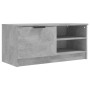 Mueble de TV 2 pzas madera contrachapada hormigón 80x35x36,5 cm en Muebles TV | Comprar online en Foru.es