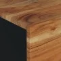 Mesa de centro madera maciza acacia y contrachapada 80x50x40 cm de vidaXL, Mesas de centro - Ref: Foro24-350637, Precio: 82,9...