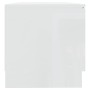 Mueble TV 2 pzs madera contrachapada blanco brillo 80x35x36,5cm en Muebles TV | Comprar online en Foru.es