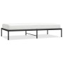 Estructura de cama metal negro 100x190 cm de vidaXL, Camas y somieres - Ref: Foro24-350840, Precio: 70,35 €, Descuento: %