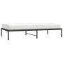Estructura de cama metal negro 100x190 cm de vidaXL, Camas y somieres - Ref: Foro24-350840, Precio: 70,35 €, Descuento: %