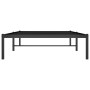 Estructura de cama metal negro 100x190 cm de vidaXL, Camas y somieres - Ref: Foro24-350840, Precio: 70,35 €, Descuento: %