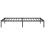 Estructura de cama metal negro 100x190 cm de vidaXL, Camas y somieres - Ref: Foro24-350840, Precio: 70,35 €, Descuento: %
