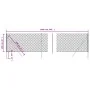 Green wire fence 1x10 m by vidaXL, fence panels - Ref: Foro24-153905, Price: 67,52 €, Discount: %