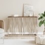 Mesa consola acero inoxidable y madera maciza reciclada de vidaXL, Mesas auxiliares - Ref: Foro24-350029, Precio: 180,24 €, D...