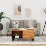 Couchtisch aus massivem Akazienholz und Sperrholz, 80 x 50 x 40 cm von vidaXL, Couchtisch - Ref: Foro24-350633, Preis: 87,64 ...