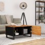 Mesa de centro madera maciza acacia y contrachapada 80x50x40 cm de vidaXL, Mesas de centro - Ref: Foro24-350633, Precio: 88,9...