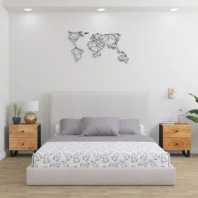 Nachttische 2 Stück aus massivem Akazienholz 40x33x46 cm von vidaXL, Nachttische - Ref: Foro24-345217, Preis: 166,50 €, Rabat...