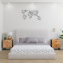 Mesitas de noche 2 uds madera maciza de acacia 40x33x46 cm de vidaXL, Mesitas de noche - Ref: Foro24-345217, Precio: 169,57 €...