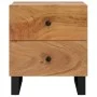 Bedside tables 2 pcs solid acacia wood 40x33x46 cm by vidaXL, Nightstands - Ref: Foro24-345217, Price: 166,50 €, Discount: %