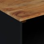 Mesa de centro madera maciza acacia y contrachapada 80x50x40 cm de vidaXL, Mesas de centro - Ref: Foro24-350633, Precio: 88,9...