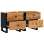 Bedside tables 2 pcs solid acacia wood 40x33x46 cm by vidaXL, Nightstands - Ref: Foro24-345217, Price: 166,50 €, Discount: %