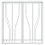 Mesa consola acero inoxidable y vidrio 70x30x70 cm de vidaXL, Mesas auxiliares - Ref: Foro24-350033, Precio: 170,48 €, Descue...