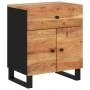 Mesita de noche madera acacia madera contrachapada 50x33x60 cm de vidaXL, Mesitas de noche - Ref: Foro24-350669, Precio: 98,3...