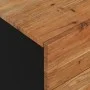 Mesita de noche madera acacia madera contrachapada 50x33x60 cm de vidaXL, Mesitas de noche - Ref: Foro24-350669, Precio: 98,3...