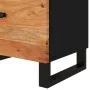Mesita de noche madera acacia madera contrachapada 50x33x60 cm de vidaXL, Mesitas de noche - Ref: Foro24-350669, Precio: 98,3...