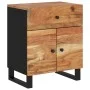 Mesita de noche madera acacia madera contrachapada 50x33x60 cm de vidaXL, Mesitas de noche - Ref: Foro24-350669, Precio: 98,3...